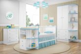 Jogo de Quarto Infantil Berço com Cantoneira Doce Sonho
